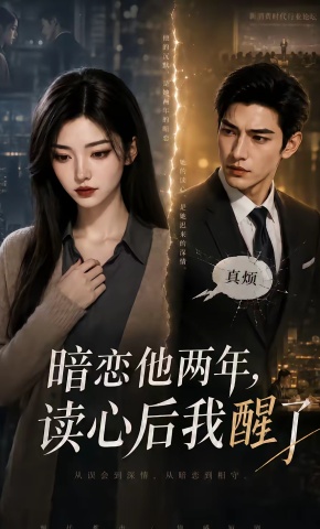 短剧《暗恋他两年，读心后我醒了》海报