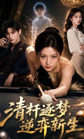 短剧《清杆逐梦，逆弈新生》海报