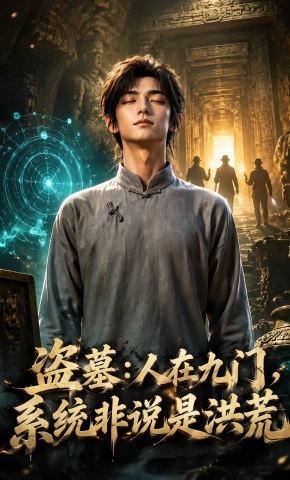 短剧《盗墓人在九门，系统非说是洪荒》海报