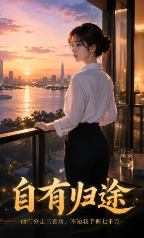 短剧《自有归途》海报