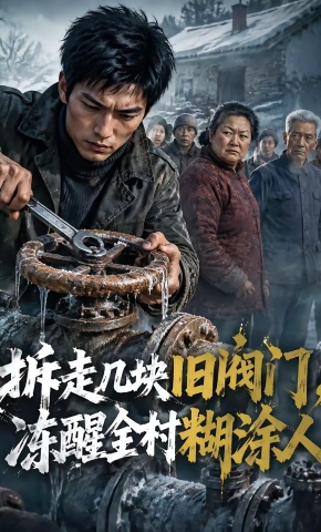 短剧《拆走几块旧阀门，冻醒全村糊涂人》海报
