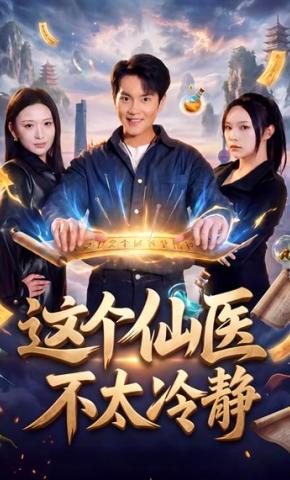 短剧《这个仙医不太冷静》海报