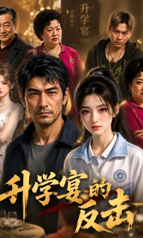 短剧《升学宴的反击》海报