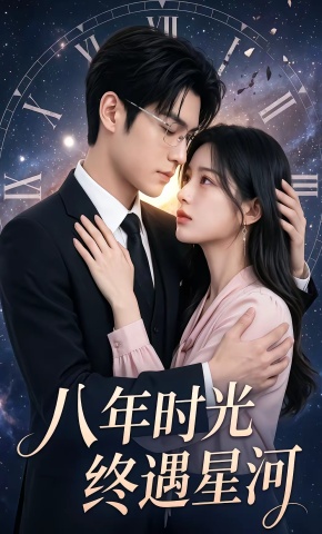 短剧《八年时光终遇星河》海报