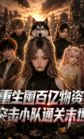 短剧《重生囤百亿物资，突击小队通关末世》海报