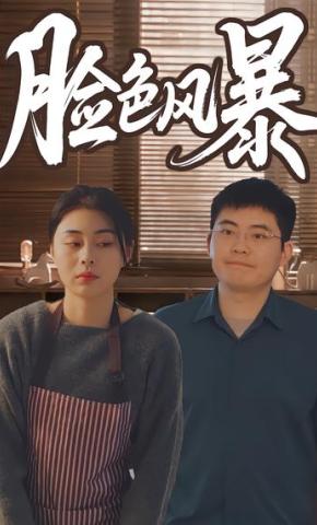 短剧《脸色风暴》海报